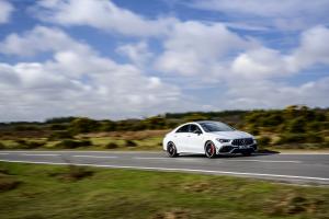 Mercedes-AMG CLA45 S 4Matic+ Aerodynamic Package 2020 года  (UK)